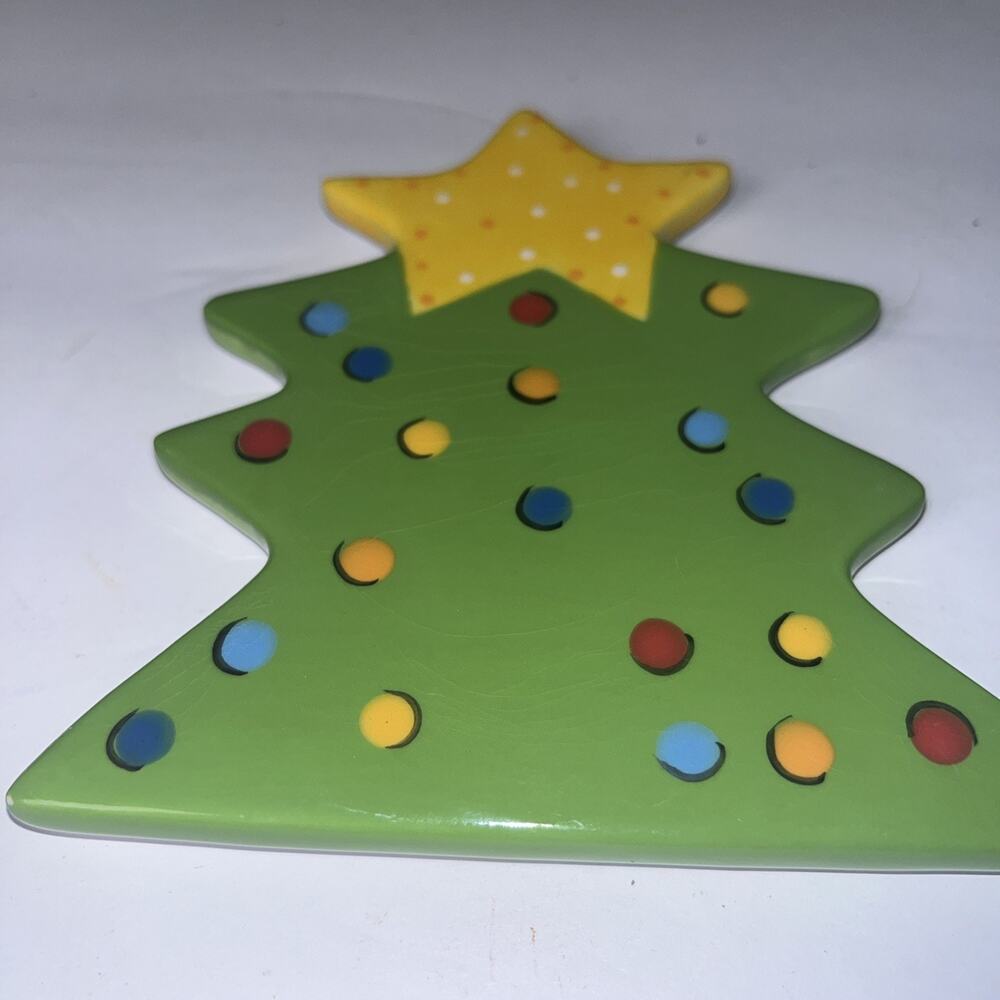 Coton Colors CHRISTMAS TREE Happy Everything Mini Small Attachment 5" EUC - Picture 2 of 5